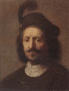 unknow artist Portrait of rembrandt s father,head and shoulers oil painting reproduction